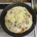 ニッシーマン's cooksnap of when they made フライパンでおもちピザ.