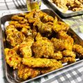★おにぎりMAN★'s cooksnap of when they made 黒すりごま入り♪黒チリマヨ鶏ムネ唐揚げ♪.