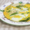 umemodoki's cooksnap of when they made フライパンで簡単♡絹さやの卵とじ.