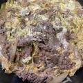 レーズン＆クルミ's cooksnap of when they made ごぼうときのこと牛肉の卵とじ.
