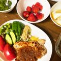 mugi_mame＊'s cooksnap of when they made やわらかトンテキ☆玉ねぎソース.