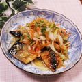 クックHG9V8Y☆'s cooksnap of when they made 鯖の焼きびたし　with　玉葱＆人参♪.