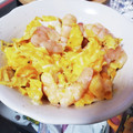 hozunyam's cooksnap of when they made ＊お家で簡単中華　海老と卵の炒め＊.