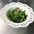mayuまゆ56's cooksnap of when they made あとひく美味しさ★春菊マヨマスタード和え.