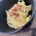 run※'s cooksnap of when they made 大変身☆もやしカルボナーラ.