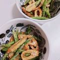 もにゃっこ's cooksnap of when they made いんげんとちくわの焼肉のたれマヨサラダ.