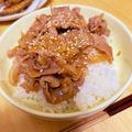 p-nose's cooksnap of when they made ～十勝帯広～家庭アレンジ豚丼！.