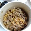 マキマキ913's cooksnap of when they made 定番の牛丼.