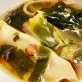 はなのかくめいじ's cooksnap of when they made 入れて煮るだけ！超簡単水餃子のスープ.