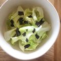 みるく茶's cooksnap of when they made 簡単すぎっ！レタスと海苔のサラダ.