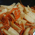 ユリとダンボ's cooksnap of when they made ☺簡単作り置き♪たて切り蓮根のきんぴら☺.