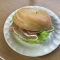 お塩と砂糖's cooksnap of when they made *｡☆生ハムのベーグルサンド*｡☆.
