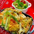 ルぴあ's cooksnap of when they made アスパラとレンコンのかき揚げ.