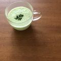 Etsu☆ko's cooksnap of when they made 。冷～。♫。きゅうりの冷製スープ。.