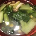 ミルクボール's cooksnap of when they made 小松菜とコーンのスープ.