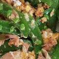 ぼるさち's cooksnap of when they made シーチキンとスナップエンドウの卵炒め.