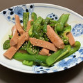 居酒屋まるみ's cooksnap of when they made ピーマンとおさかなソーセージの甘辛炒め.