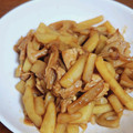 無限素's cooksnap of when they made 〜豚肉とじゃがいも蓮根のオイスター炒め〜.