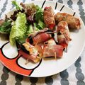 ﾁｲﾁｬﾝﾏﾏ's cooksnap of when they made ベーコンとカニカマと韓国海苔とチーズ焼き.