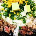 クックKE2MIV☆'s cooksnap of when they made ホットプレートで簡単　ペッパーランチ風.