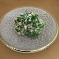 ちゎゎん姫ʕ•ᴥ•ʔ's cooksnap of when they made 水菜と塩昆布の白和え.