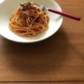 Etsu☆ko's cooksnap of when they made わが家のトマトソースdeアマトリチャーナ.
