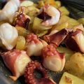 senkaya❁'s cooksnap of when they made 食欲そそる！新じゃがとタコのニンニク炒め.
