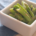 もすろー's cooksnap of when they made かぶの葉のごま和え.