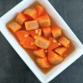 ひさかた's cooksnap of when they made かぼちゃのマーマレード煮.