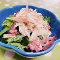 みっくママ's cooksnap of when they made いつもの酢の物に大葉とみょうがをプラス.