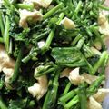 yochimi★'s cooksnap of when they made 簡単　かき菜と油揚げの炒め物.