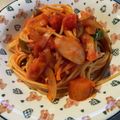 クックG30IZQ☆'s cooksnap of when they made 簡単♪ナポリタンうどん♪.
