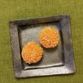 コムギ大好き's cooksnap of when they made お弁当やお祝いに✿簡単海老お団子霰揚げ✿.