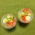 コムギ大好き's cooksnap of when they made 冷たい前菜♡鶉卵と枝豆・鰻のゼリー寄せ.