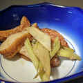 安曇の風's cooksnap of when they made 春の味☆うどとさつま揚げの炒め煮.
