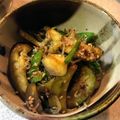 ☆すぬぴっぴ☆'s cooksnap of when they made 茄子とピーマンの炒め物.
