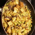 マイライフラヴ's cooksnap of when they made キャベツとベーコン厚揚げの卵とじ☆.