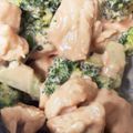 クックOIWQTH☆'s cooksnap of when they made 鶏むね肉とブロッコリーのオーロラソース.