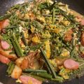 さよりんご☆'s cooksnap of when they made めんつゆで簡単わらびの卵とじ.