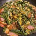 さよりんご☆'s cooksnap of when they made めんつゆで簡単わらびの卵とじ.