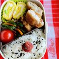 マルんちの丸顔's cooksnap of when they made 蓮根の豚肉巻〜チリソース甘辛照り焼き.