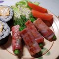 アヒる子's cooksnap of when they made アスパラのベーコン巻き.
