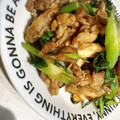 ざんじ's cooksnap of when they made 簡単♪豚肉とセロリのオイスターソース炒め.