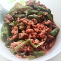 DORA＊DORA's cooksnap of when they made 旨味噌★ひき肉ピーマン炒め★.