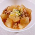 みぽぽ37's cooksnap of when they made 大根のひき肉のそぼろあん。.