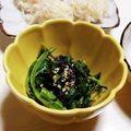 チコリママ's cooksnap of when they made のらぼう菜の塩昆布和え.