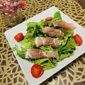 Laufen's cooksnap of when they made 超簡単おつまみ！生ハムミョウガ.