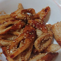 まゆコ's cooksnap of when they made 我が家のちくわの照り焼き.