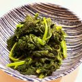 がちゃ29's cooksnap of when they made 簡単絶品！かき菜(菜の花)のおひたし.