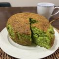 にこ♡。。。's cooksnap of when they made ふわふわ☆ほうれんそうのパウンドケーキ.